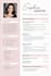 design a modern CV resume