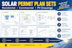 design utility scale solar pv layouts, community solar site plans