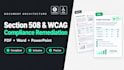 fix PDF accessibility for section 508 and wcag compliance