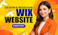 do wix website design, redesign business wix website, website development