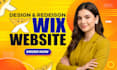 do wix website design, redesign business wix website, website development