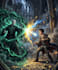 create a professional fantasy magic book cover