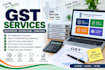 do gst registration, gst return filing and gst related work