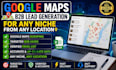 do targeted google maps lead generation and b2b data extraction