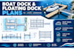 create boat dock, floating dock plans and marine cad drawings