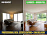 real estate photo editing hdr flambient window pull