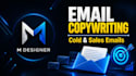 write high converting cold email copy and sales email marketing