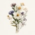 flower line art illustration