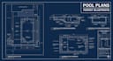 swimming pool plans and permit blueprints