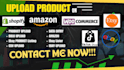 do shopify product upload, listing csv bulk import inventory update product page