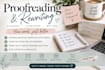 proofread and rewrite your text to make it clear and professional