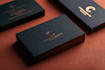 paint minimal and elegant business cards