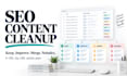 seo content cleanup thin, duplicate, cannibalized, outdated pages