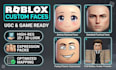 custom faces for roblox ugc and games