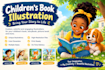 create custom children book illustrations