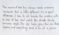 write your text in neat and beautiful handwritten