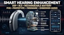 design smart hearing enhancement devices with dsp, ble, and rechargeable battery