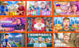 design viral irl, gaming and challenge youtube thumbnails