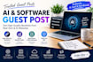 do ai and software guest post on high da ai blogs