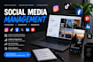 create professional social media post and content