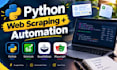 build web scraping bots and automation scripts using python