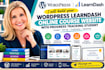 wordpress learndash online course website with progress tracking student