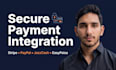 integrate stripe and local payment gateways jazzcash easypaisa in react node js