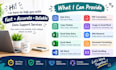 perfom any data entry operations