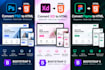 convert psd to html, xd to html, figma to html responsive bootstrap 5