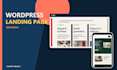 build a responsive wordpress landing page
