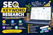 seo keyword research and competitor analysis