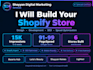 create a professional shopify store with SEO