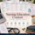 create nursing education and clinical study content