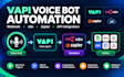 set up vapi voice bot webhook automation with n8n, zapier and API integration