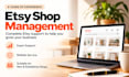be your etsy shop manager, etsy VA and store management expert