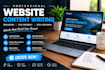 write engaging website content and articles