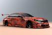 do car wrap design, racing car wrap