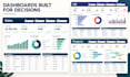 create interactive excel dashboards and KPI reports