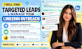 find targeted leads and manage your linkedin outreach