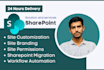 design, customize, and automate complete sharepoint site