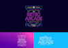 design retro arcade logo