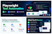 do playwright test automation, API and regression testing