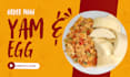 cook delicious yam and egg for you
