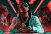 design custom music covers with bold visual concepts