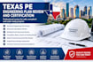 provide texas pe engineering plan review and certification