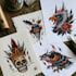 do amazing tattoo design, traditional tattoo design