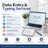 do accurate data entry, typing and copypaste work