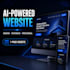 build a modern one page landing page using lovable  ai