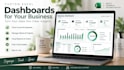 create a professional excel business dashboard
