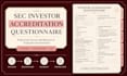 draft a compliant sec investor accreditation questionnaire